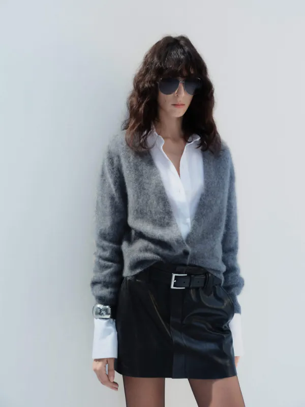 V-neck Cashmere Cardigan sold by Mo&Co