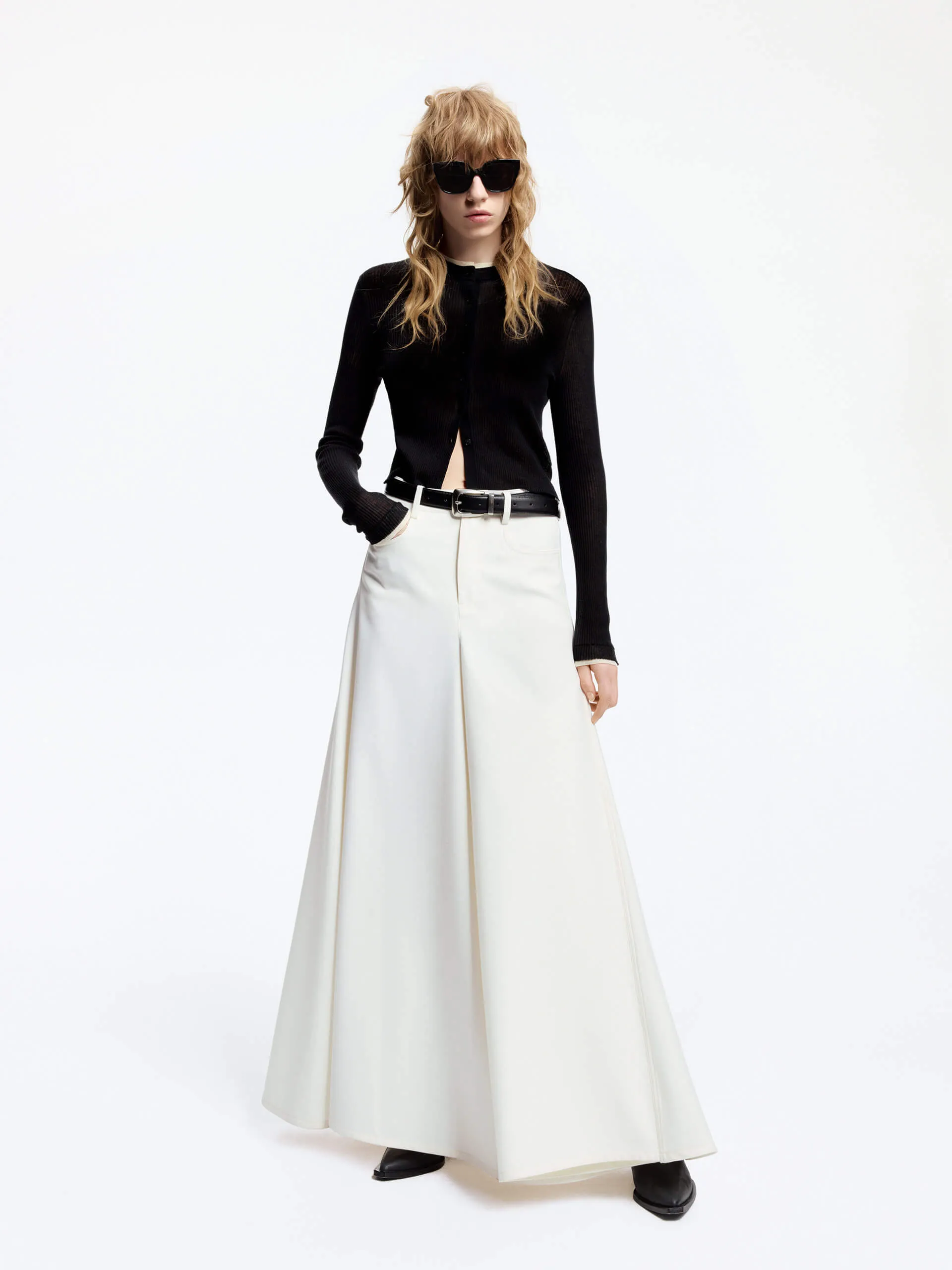 Slim Fit Knitted Cardigan sold by Mo&Co product image thumbnail 2