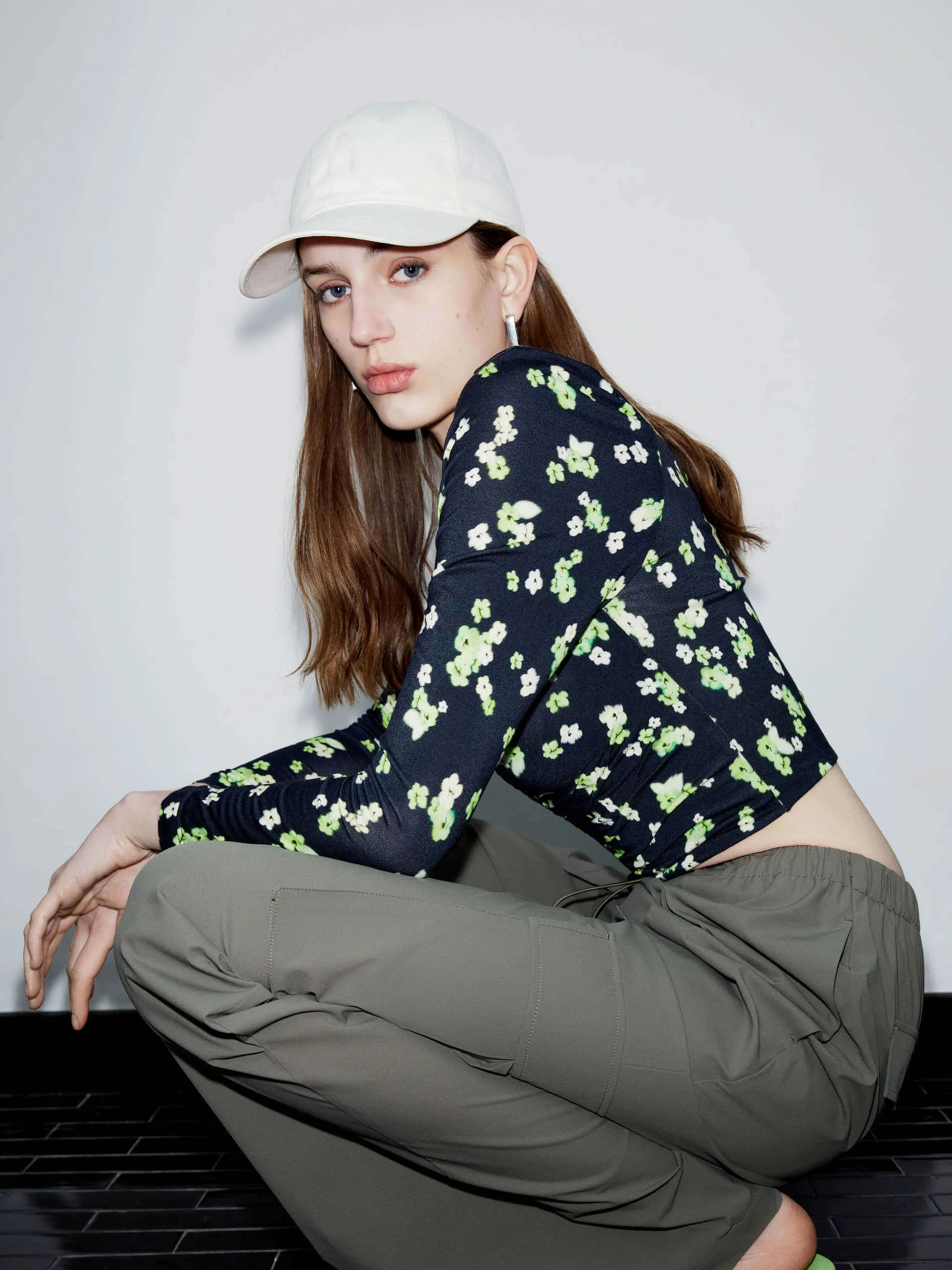 Halterneck Tie Cropped Top sold by Mo&Co product image thumbnail 2