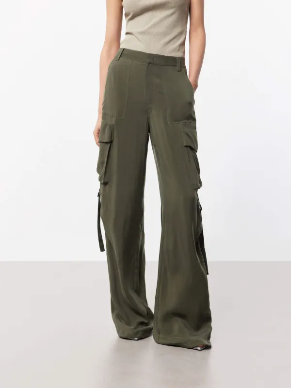 Straight Cargo Style Pants sold by Mo&Co