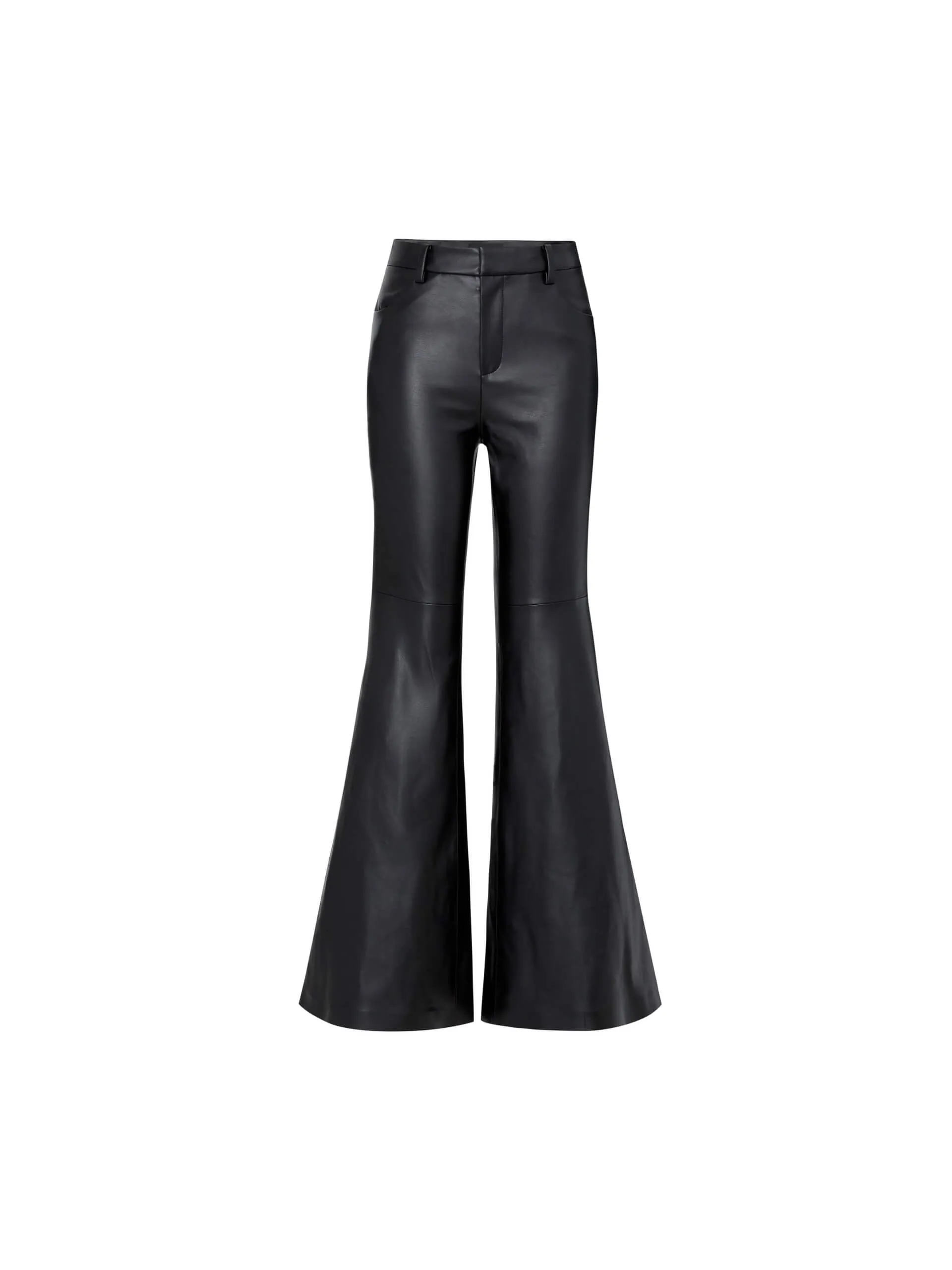 Flared PU Leather Pants sold by Mo&Co product image thumbnail 5