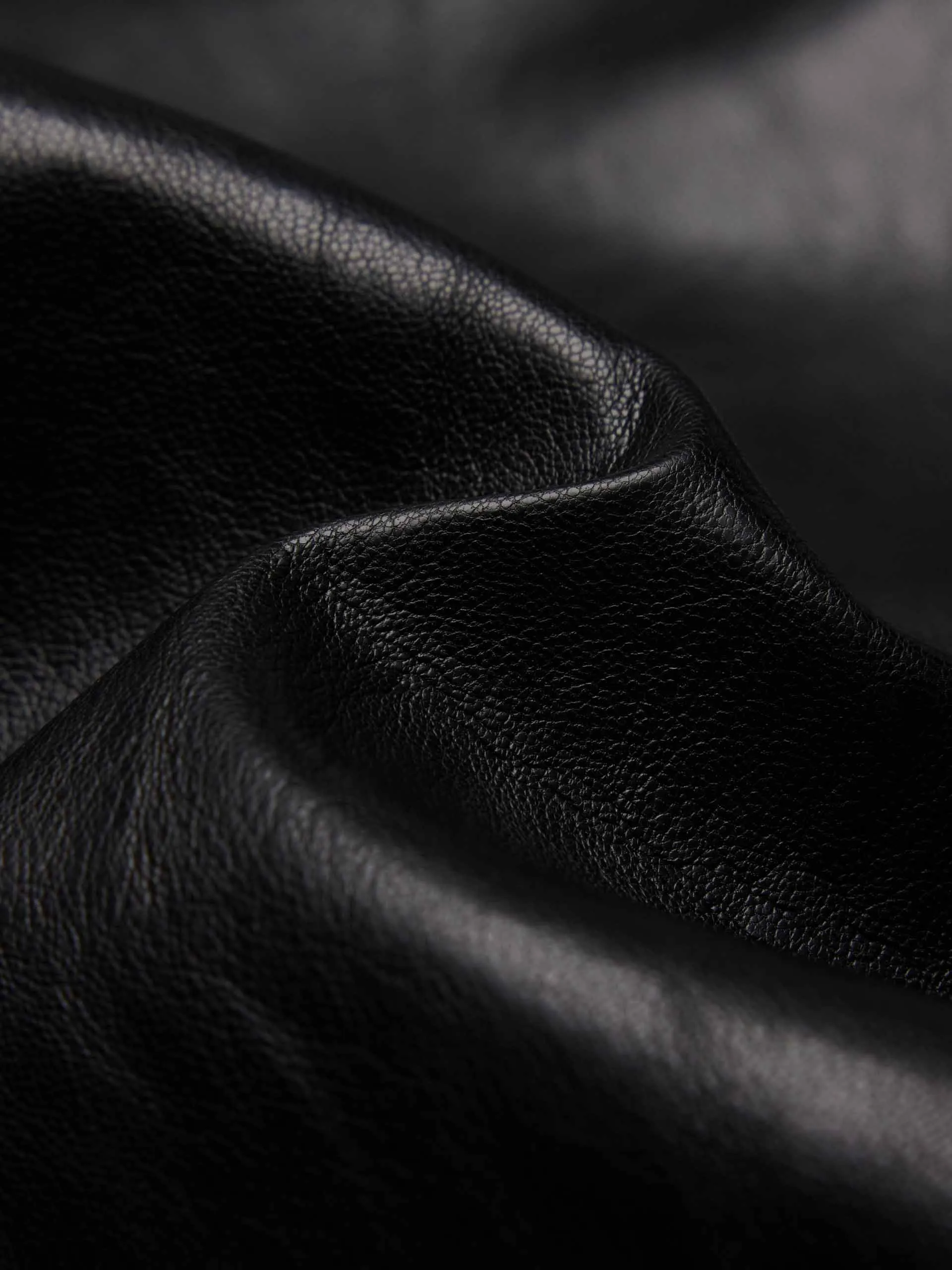 Straight Midi Leather Skirt sold by Mo&Co product image thumbnail 4