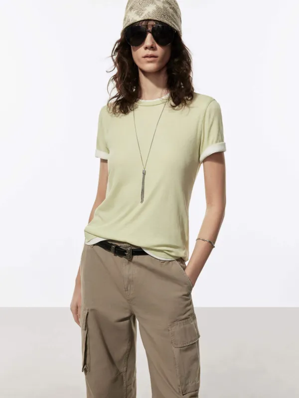 Cotton Two Piece T-shirt sold by Mo&Co