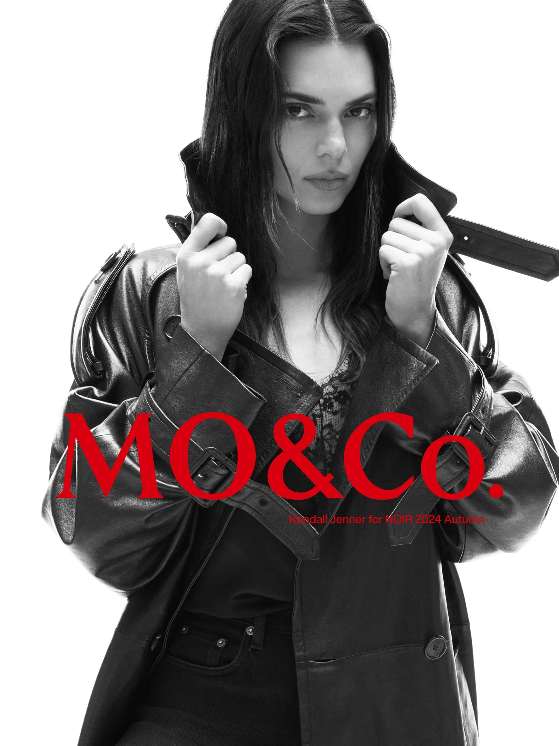 Belted Leather Coat sold by Mo&Co product image thumbnail 2