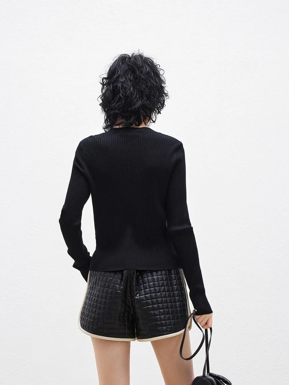 Fine Knitted Button Cardigan sold by Mo&Co product image thumbnail 3