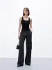 Wool Blend Cargo Pants sold by Mo&Co