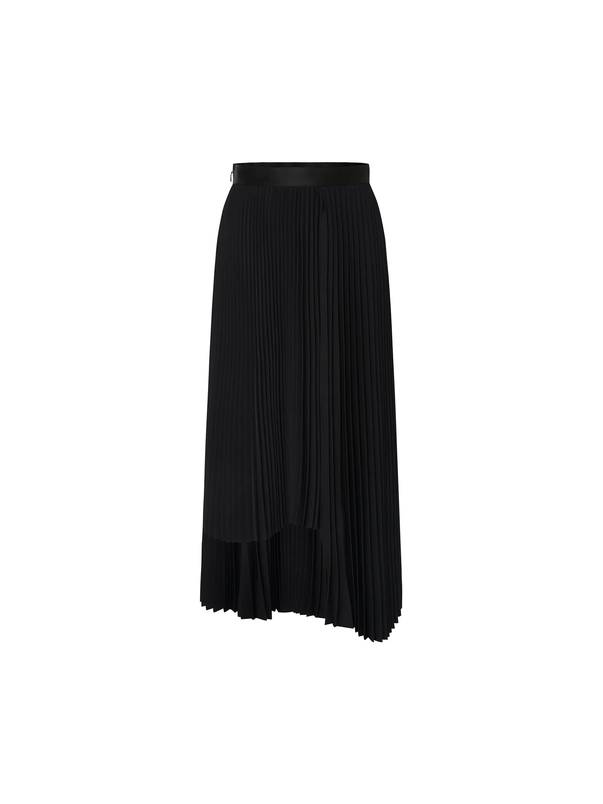 Asymmetric Pleated Skirt sold by Mo&Co product image thumbnail 3