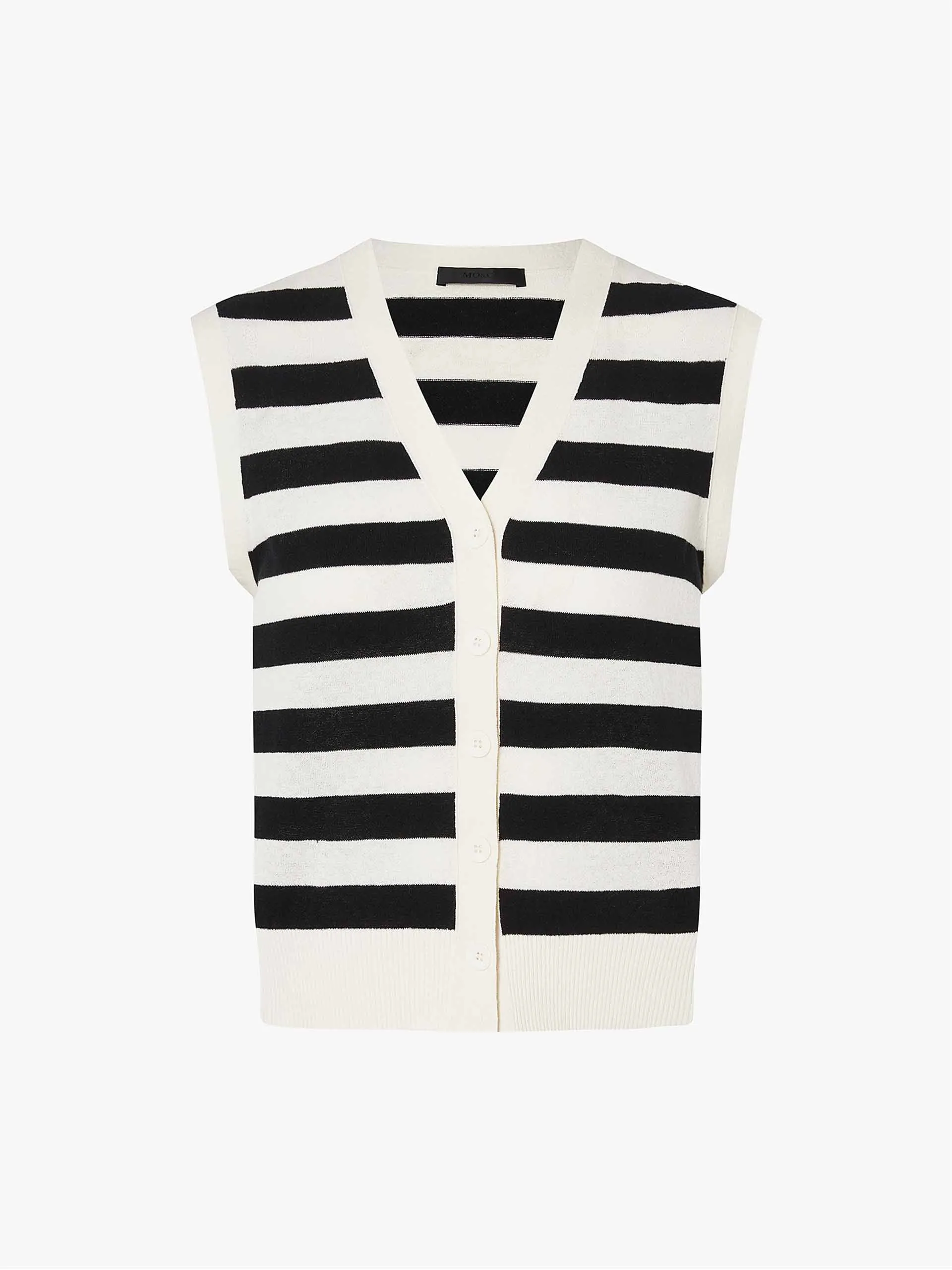 Include Linen Striped Vest sold by Mo&Co product image thumbnail 5
