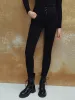 Double Waistline Skinny Denim Jeans sold by Mo&Co