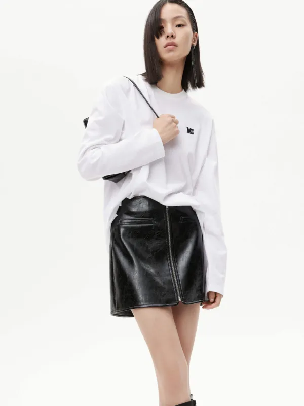 Long Sleeve Cotton T-shirt sold by Mo&Co