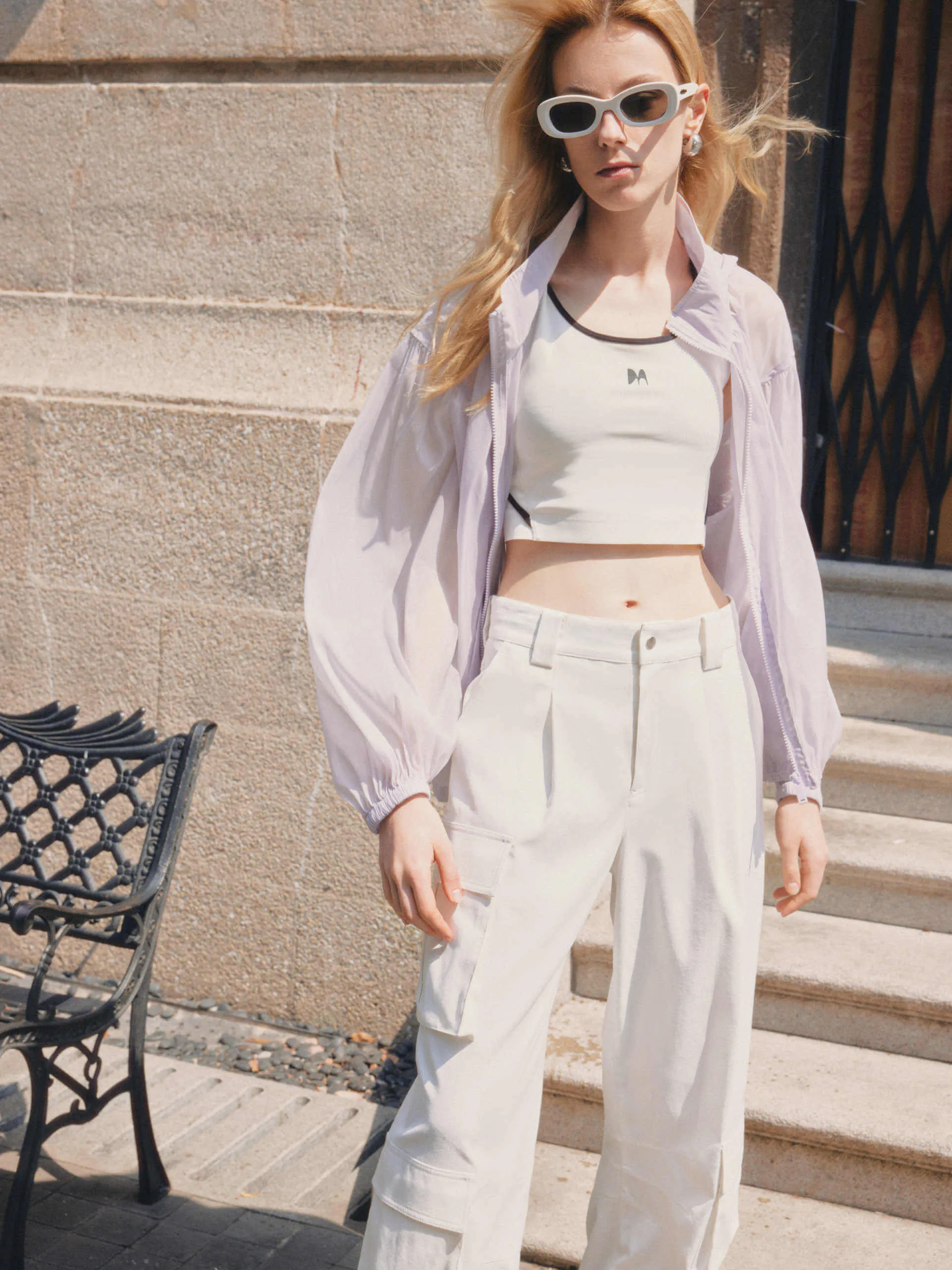 Pocket Detail Cargo Pants sold by Mo&Co product image thumbnail 4