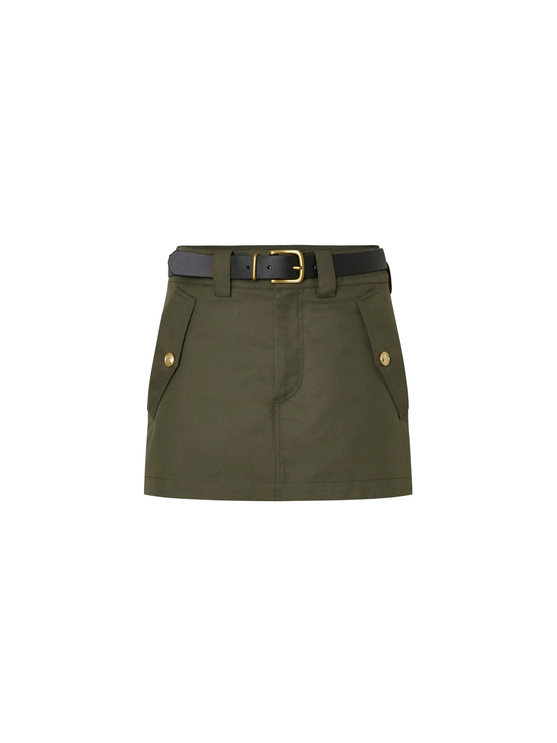 Include Belted Low Waist Skirt sold by Mo&Co product image thumbnail 5