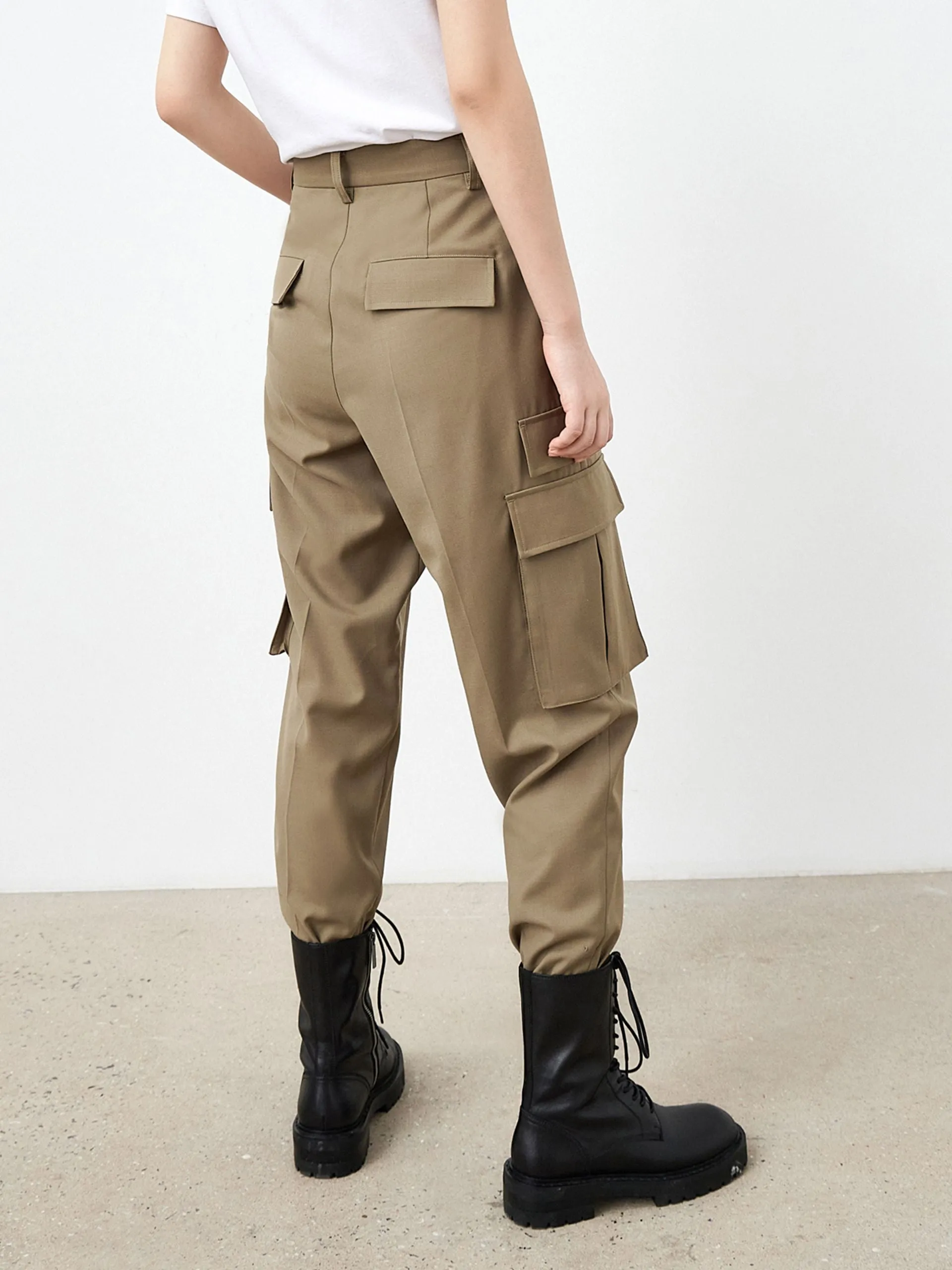 High Waist Cargo Pants sold by Mo&Co product image thumbnail 5