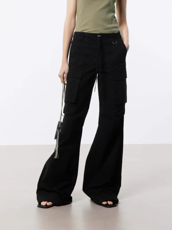 Drawstring Cargo Style Pants sold by Mo&Co