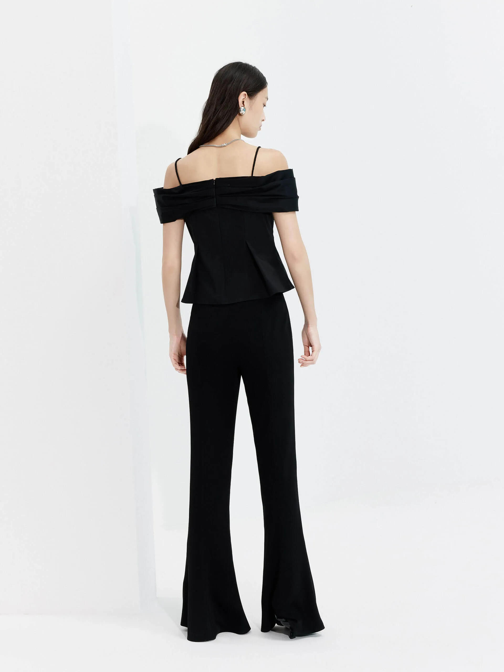 Back Zip Fitted Top sold by Mo&Co product image thumbnail 3