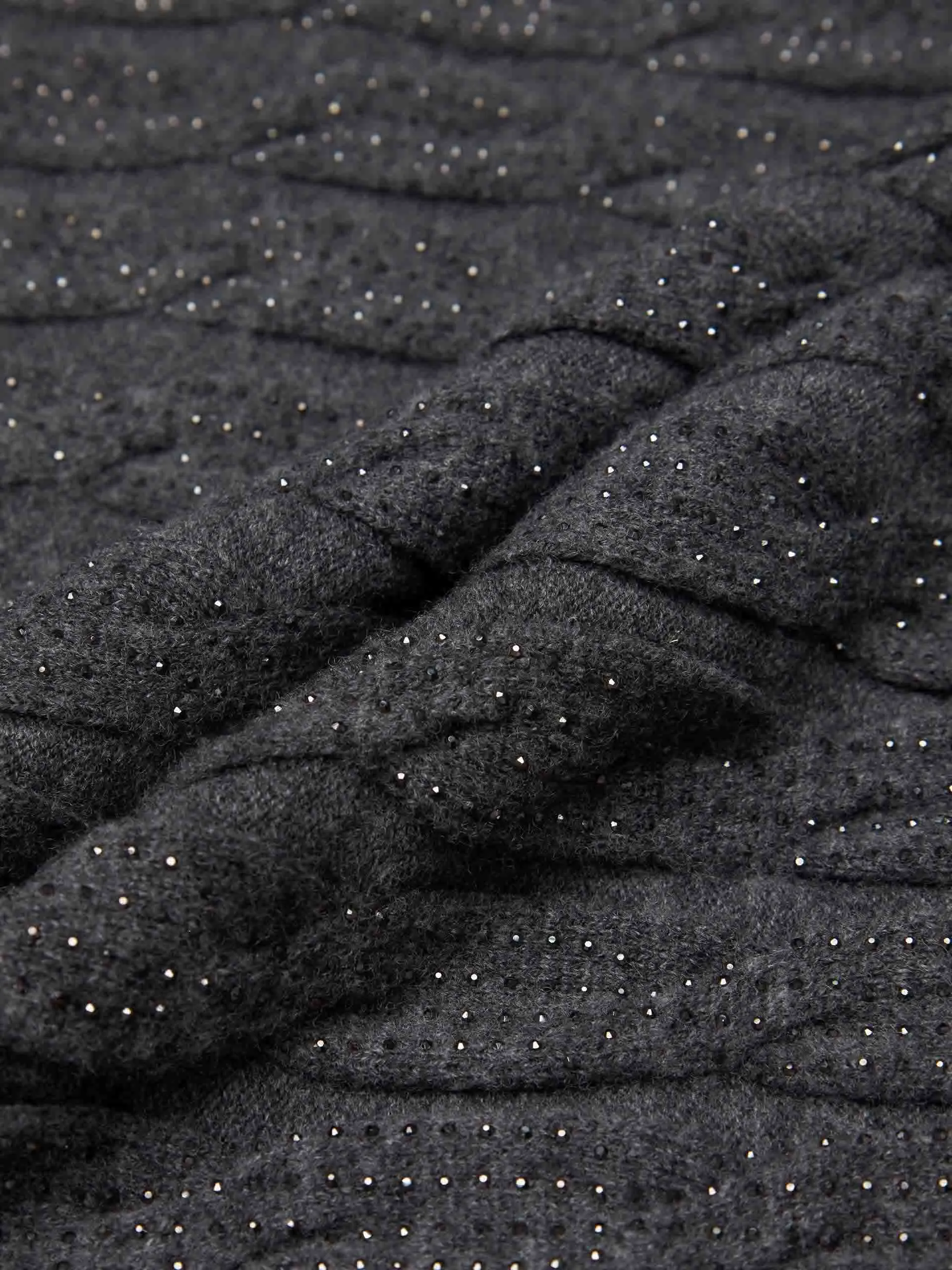 Wool Cable Knit Cardigan sold by Mo&Co product image thumbnail 4