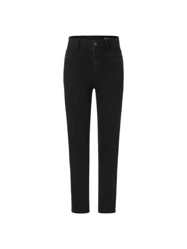 High Waist Skinny Jeans sold by Mo&Co