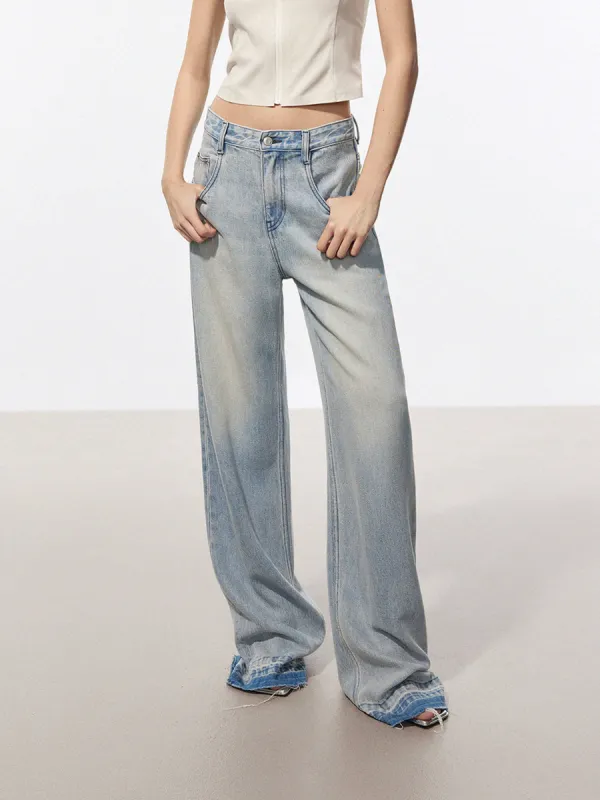 Straight Leg Comfy Jeans sold by Mo&Co