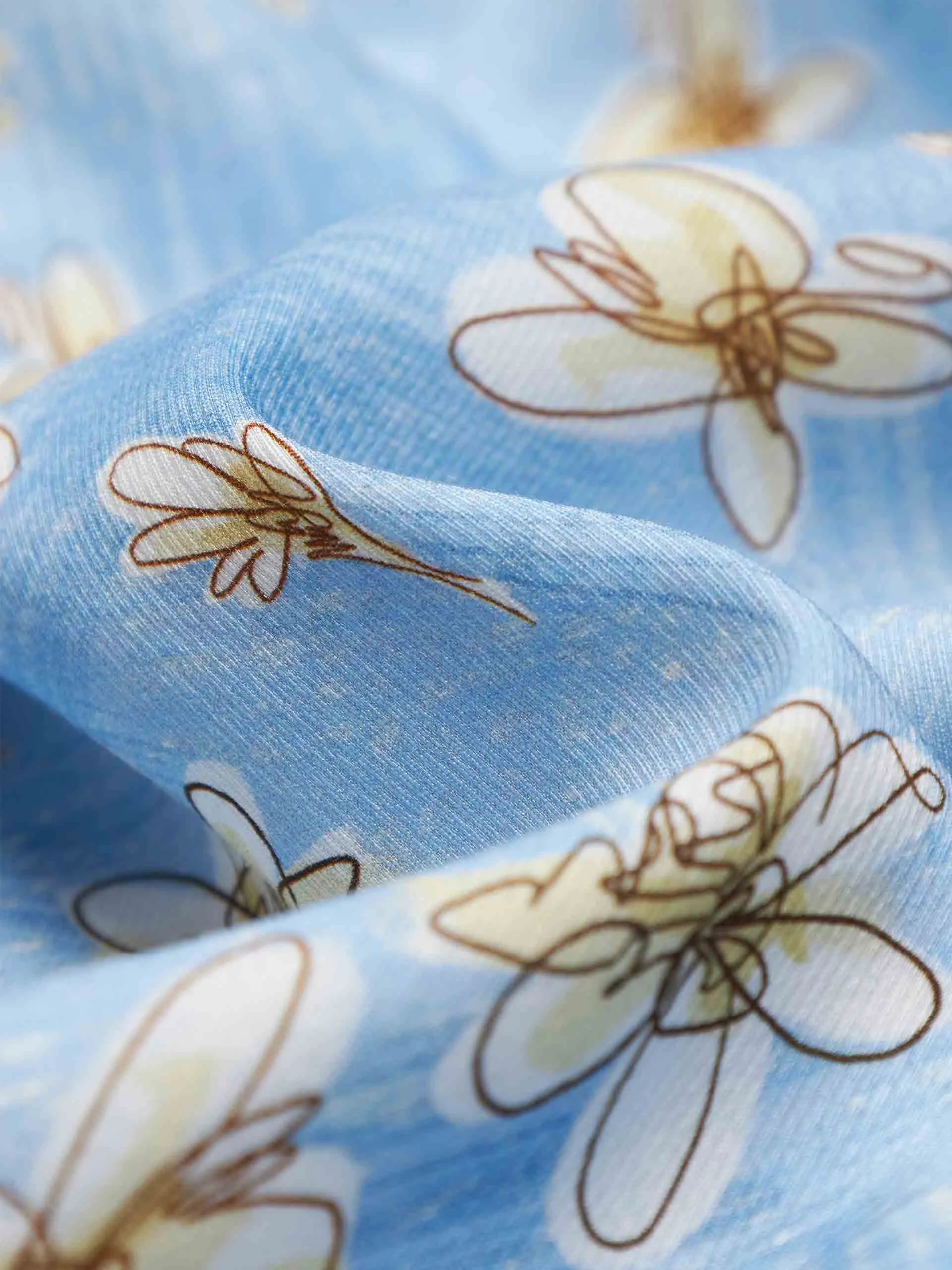 Daisy Print Mini Dress sold by Mo&Co product image thumbnail 4