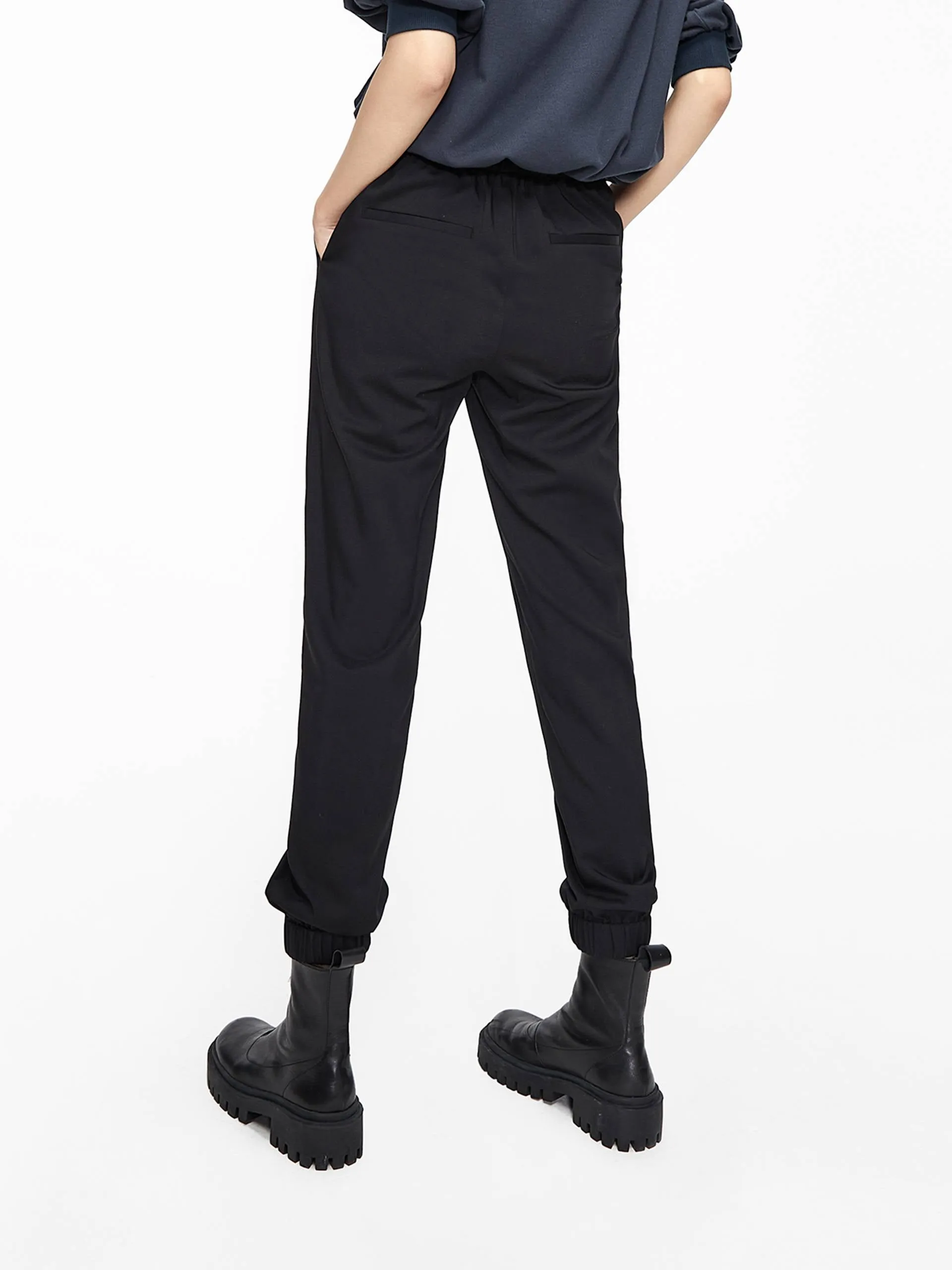 HOT SALE Pleated Jogger Suit Pants sold by Mo&Co product image thumbnail 5