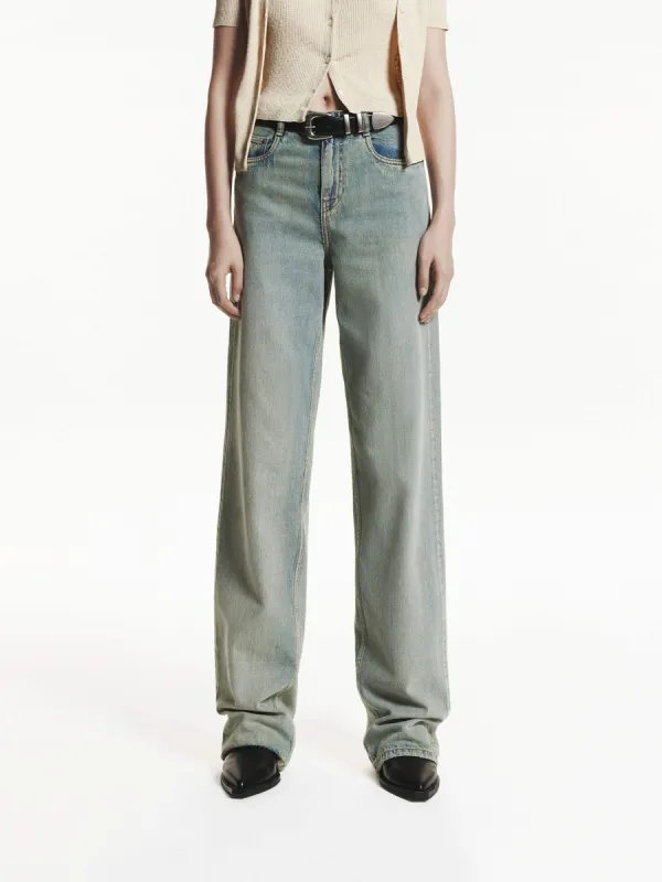 Straight Leg Vintage Jeans sold by Mo&Co