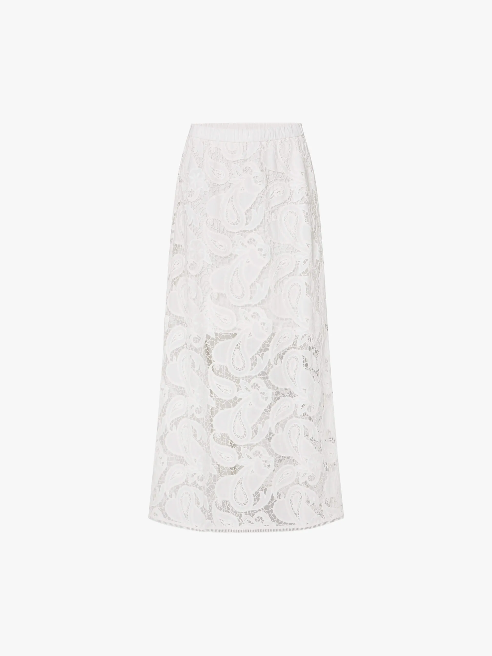 Elasticated Waist Lace Skirt sold by Mo&Co product image thumbnail 5