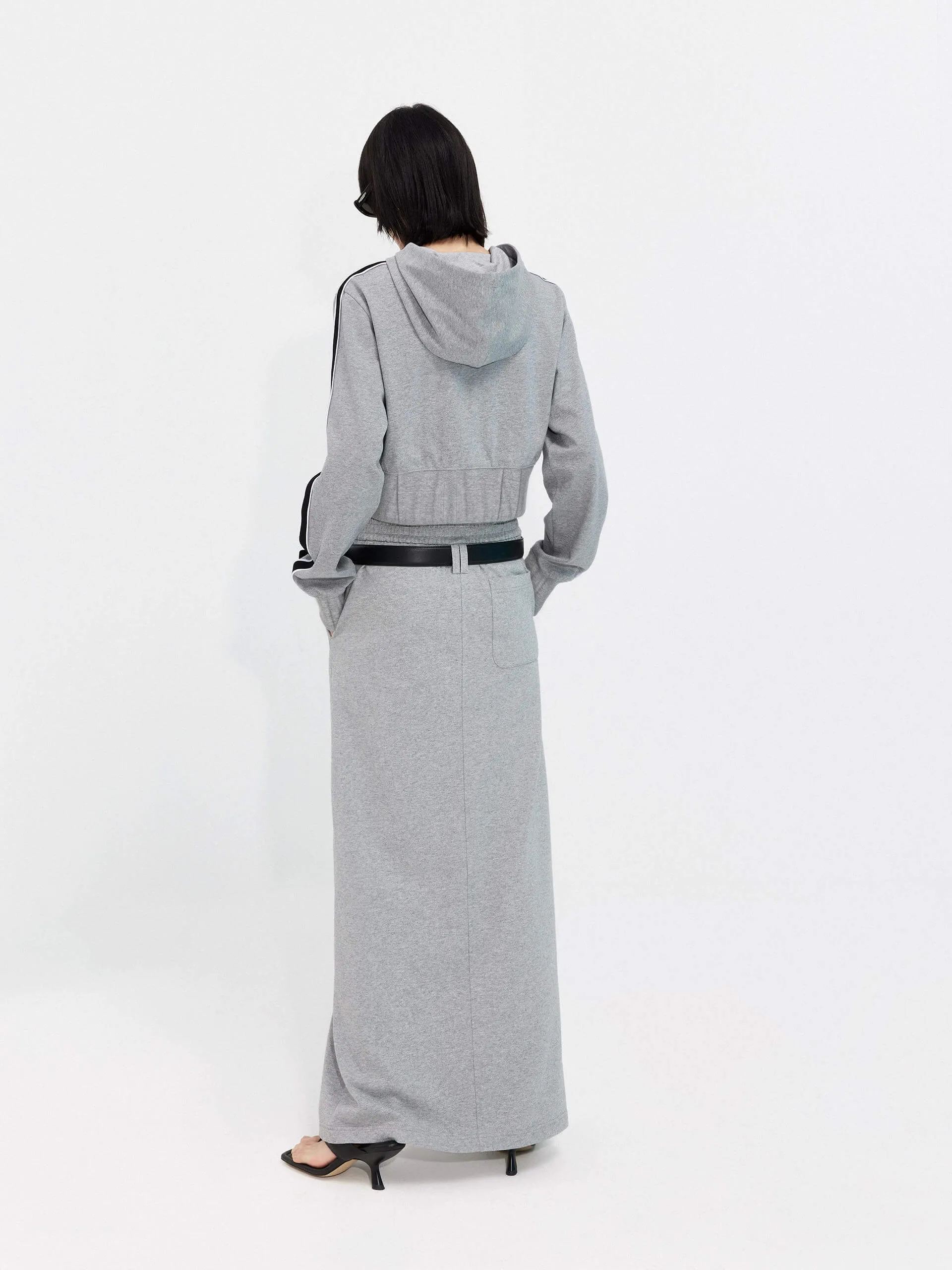 Front Slit Maxi Skirt sold by Mo&Co product image thumbnail 2