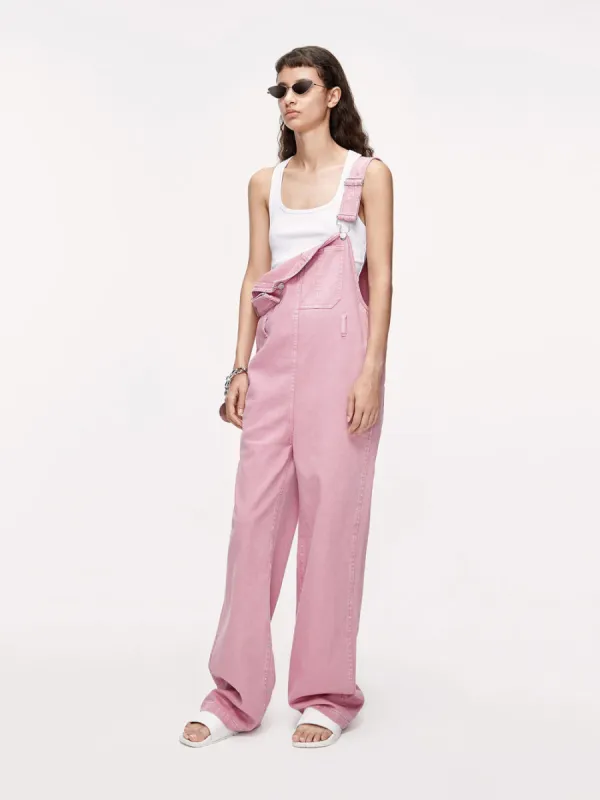 Cotton Cargo Jumpsuit with Belt sold by Mo&Co