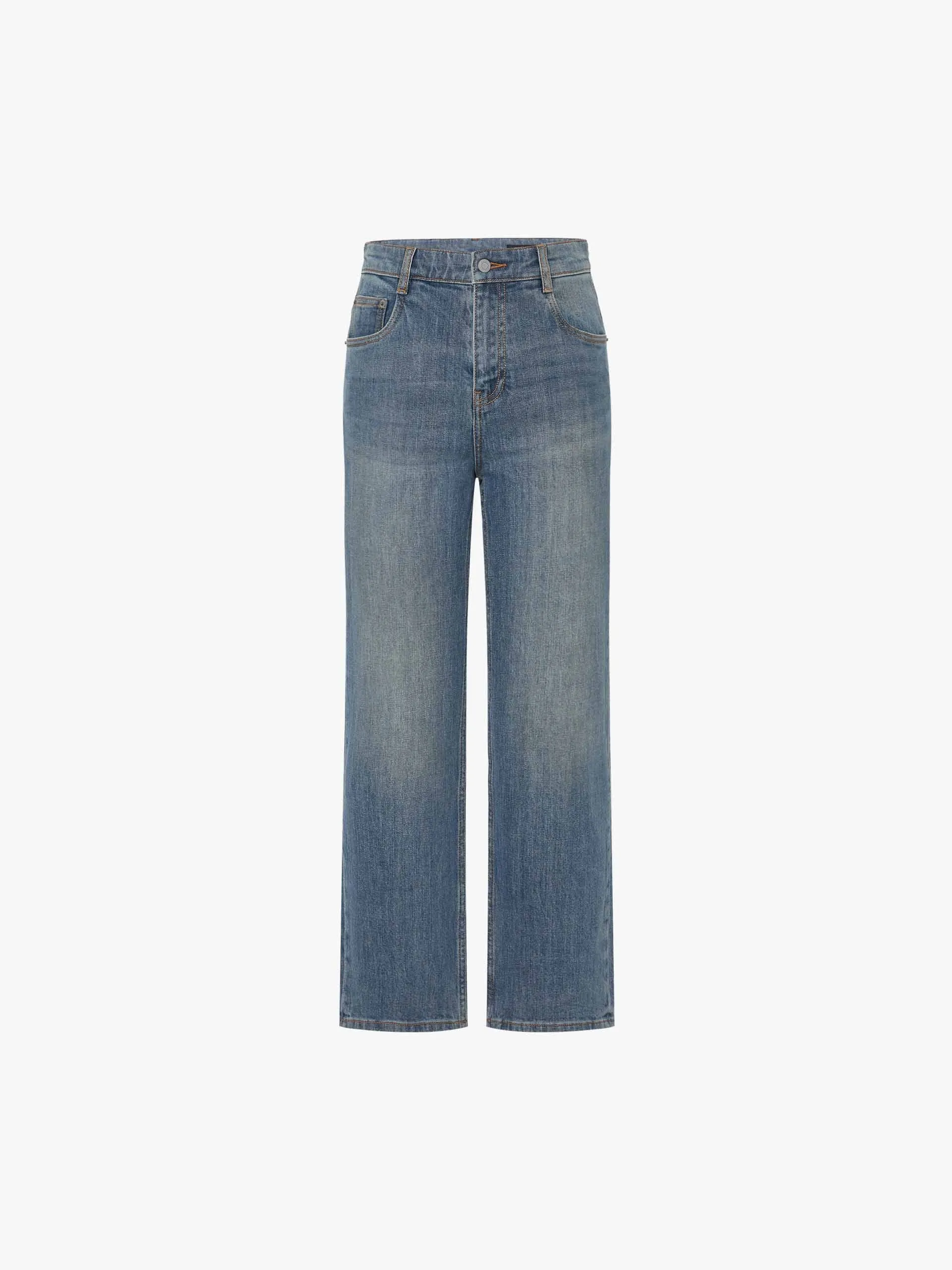 Fitted Straight Jeans sold by Mo&Co product image thumbnail 5