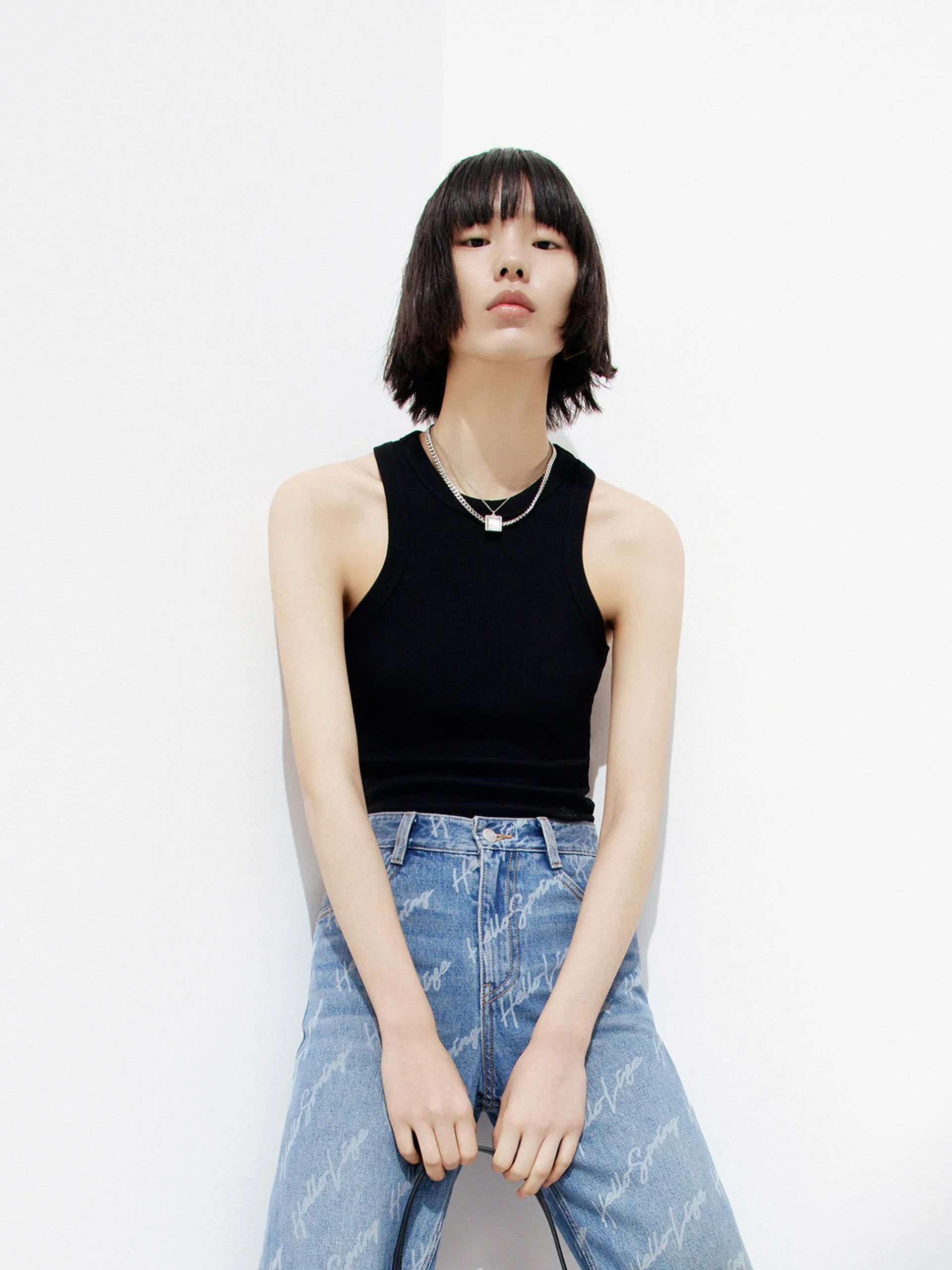 Ribbed Tank Top sold by Mo&Co product image thumbnail 3