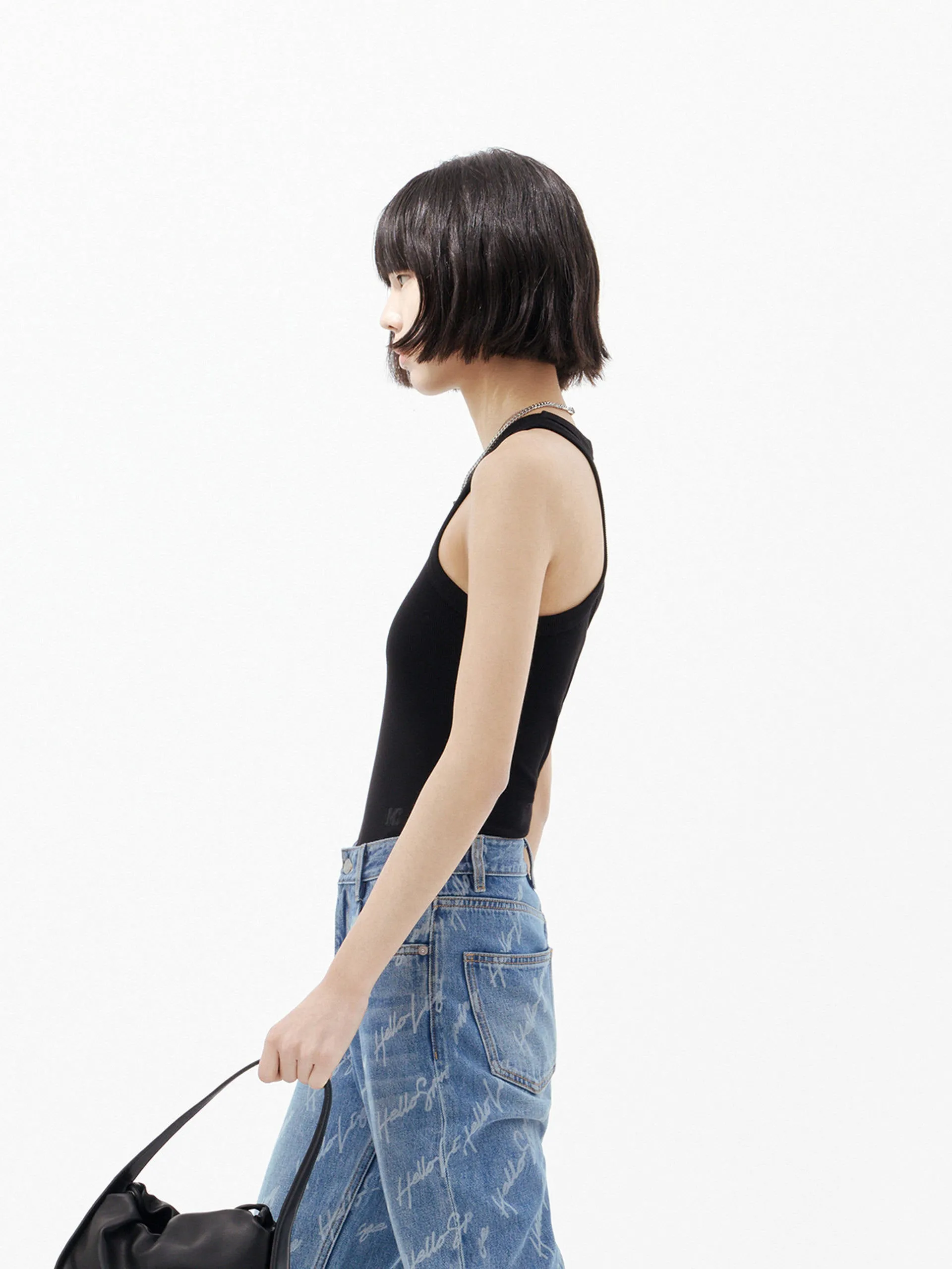 Ribbed Tank Top sold by Mo&Co product image thumbnail 5