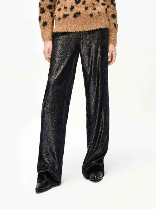 Soft Textured Straight Pants sold by Mo&Co