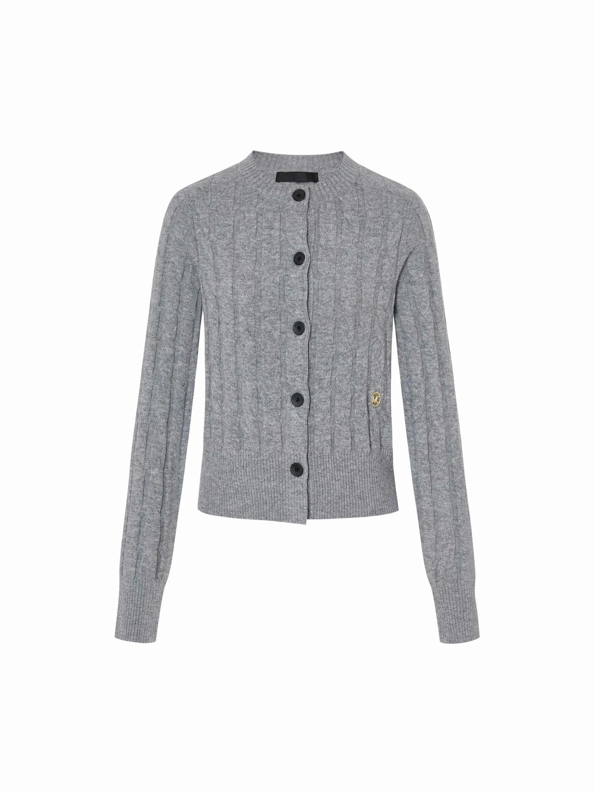Fitted Crew Neck Cardigan sold by Mo&Co product image thumbnail 5