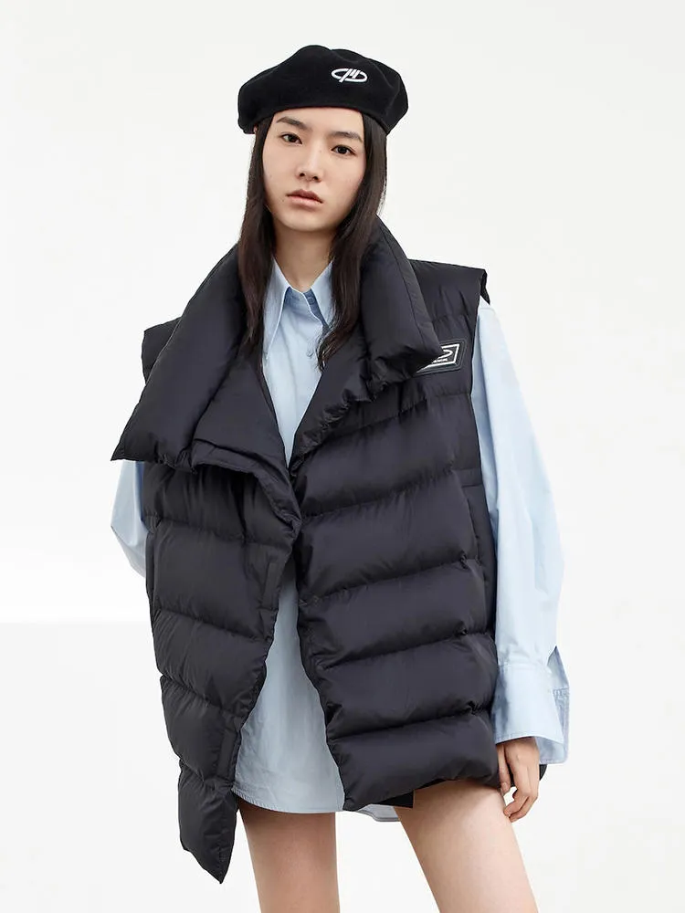 Open Vest Down Coat sold by Mo&Co