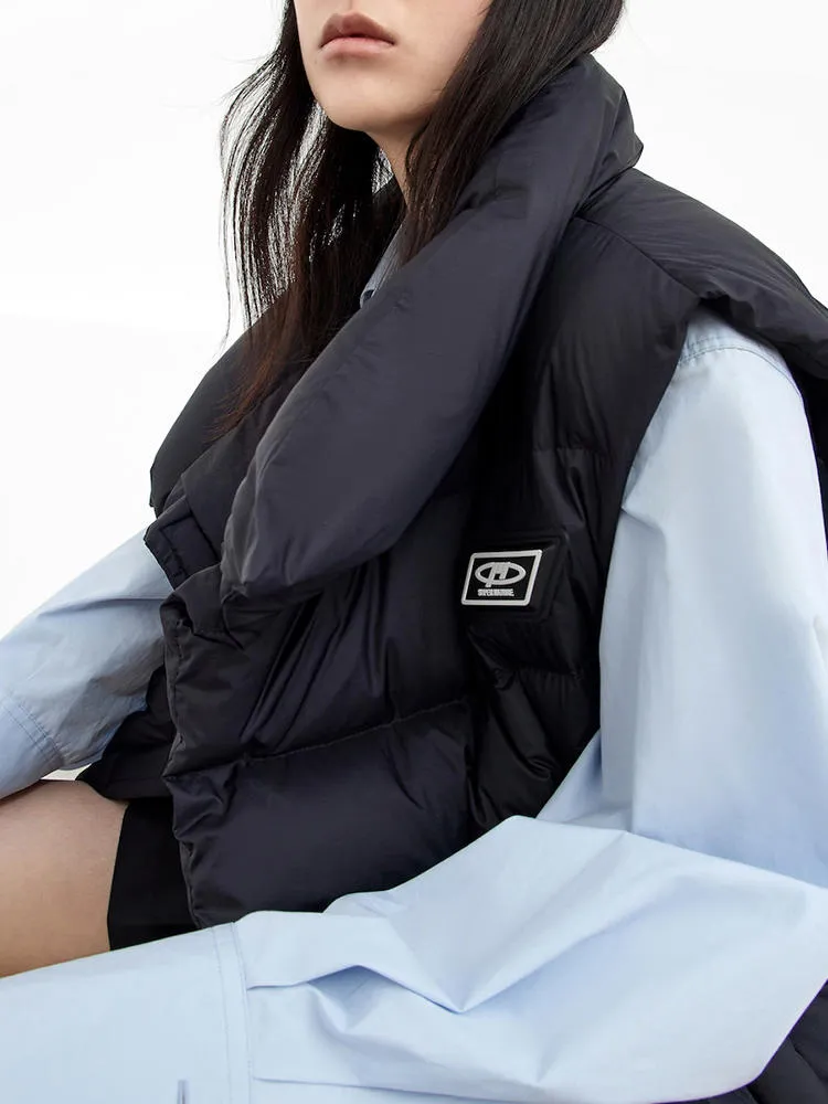 Open Vest Down Coat sold by Mo&Co product image thumbnail 4