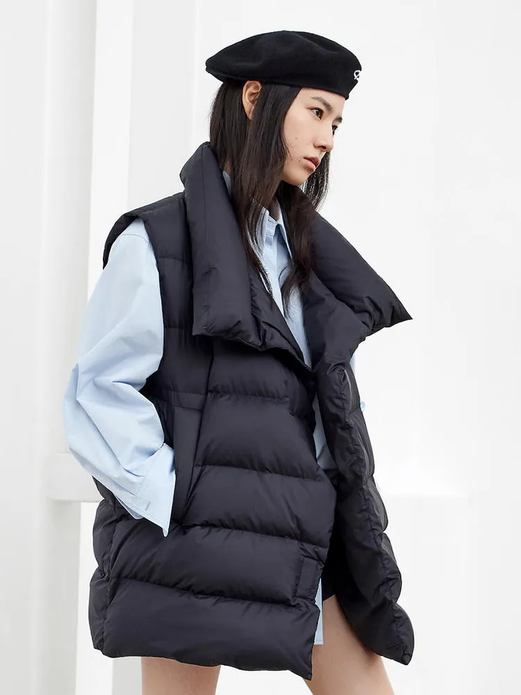 Open Vest Down Coat sold by Mo&Co product image thumbnail 5