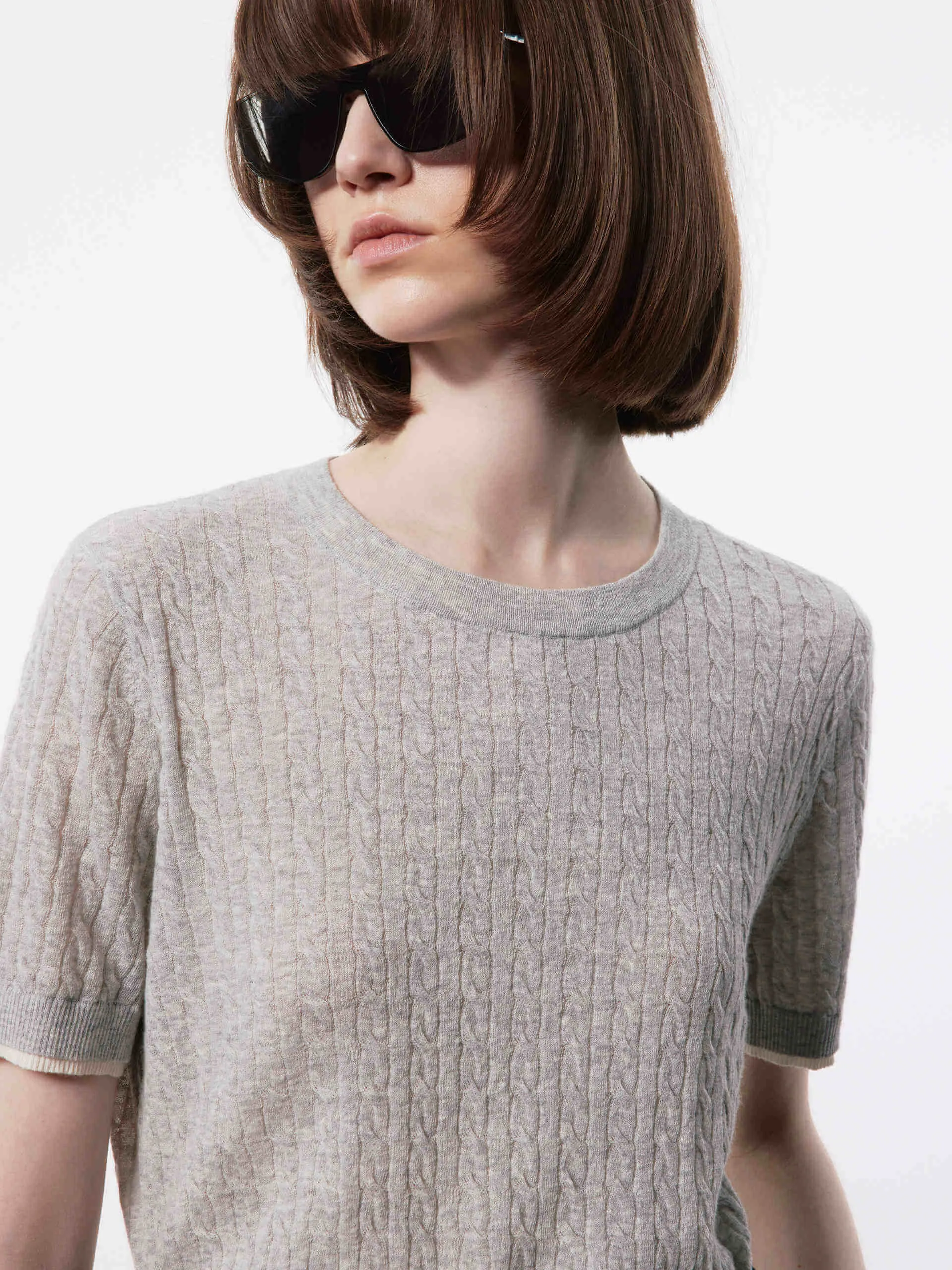 Cotton Linen Knit Top sold by Mo&Co product image thumbnail 2