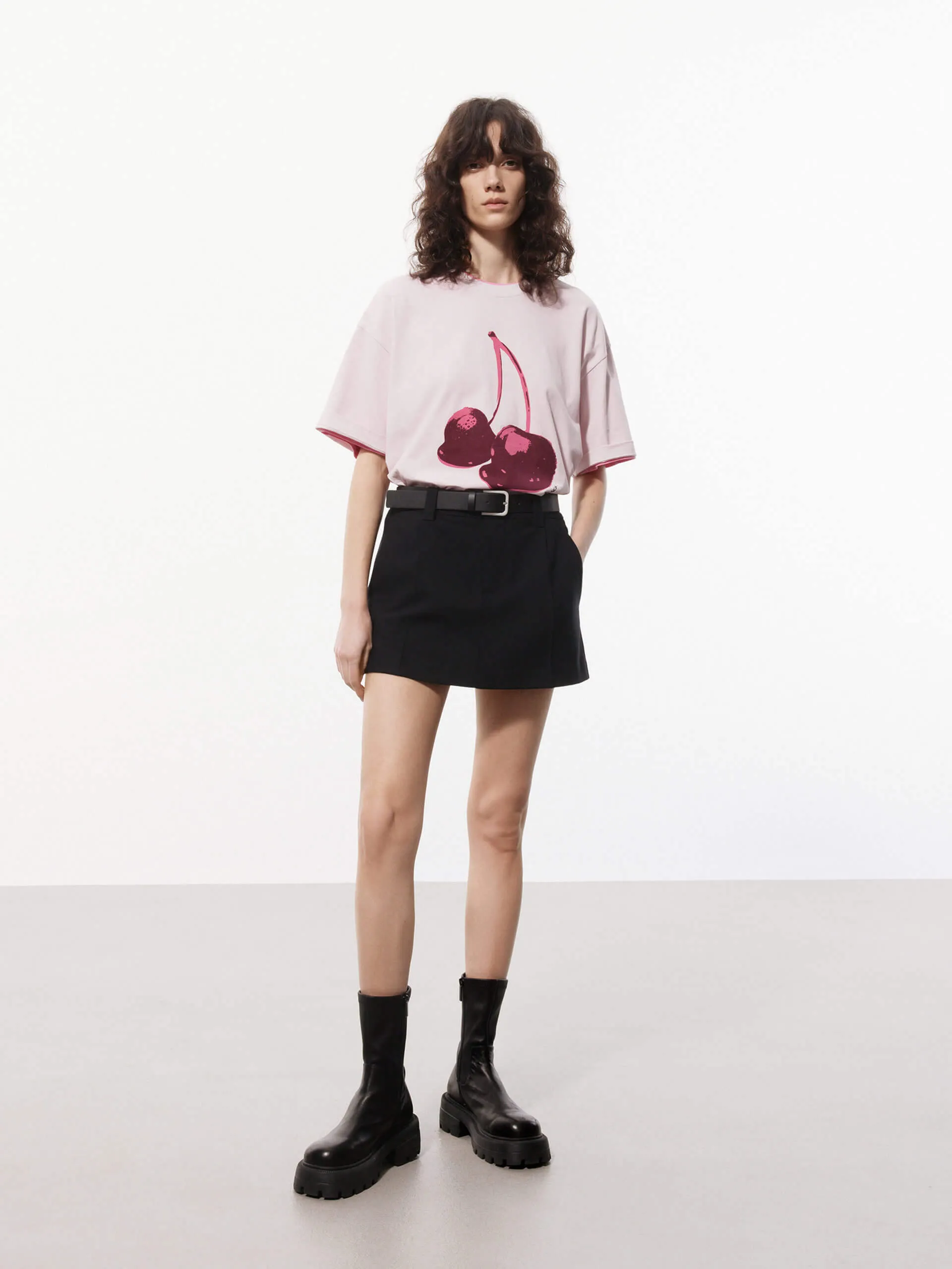 Include Belt Mini Skirt sold by Mo&Co product image thumbnail 2