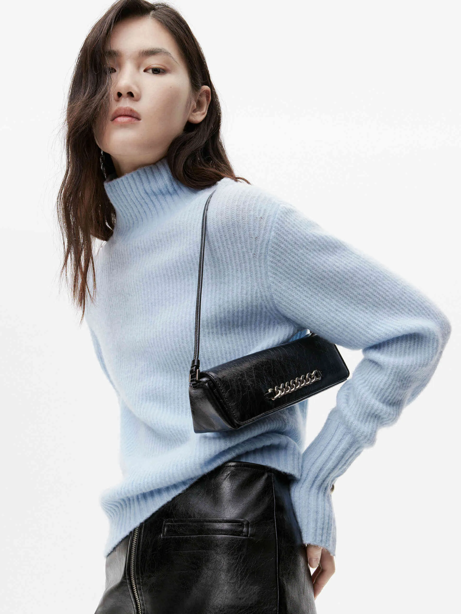 Loose Fit Turtleneck Sweater sold by Mo&Co product image thumbnail 2