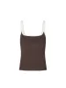 Contrasting Ribbed Tank Top sold by Mo&Co