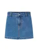 A-line silhouette Denim Skirt sold by Mo&Co
