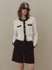 Contrast Knitted Cardigan sold by Mo&Co