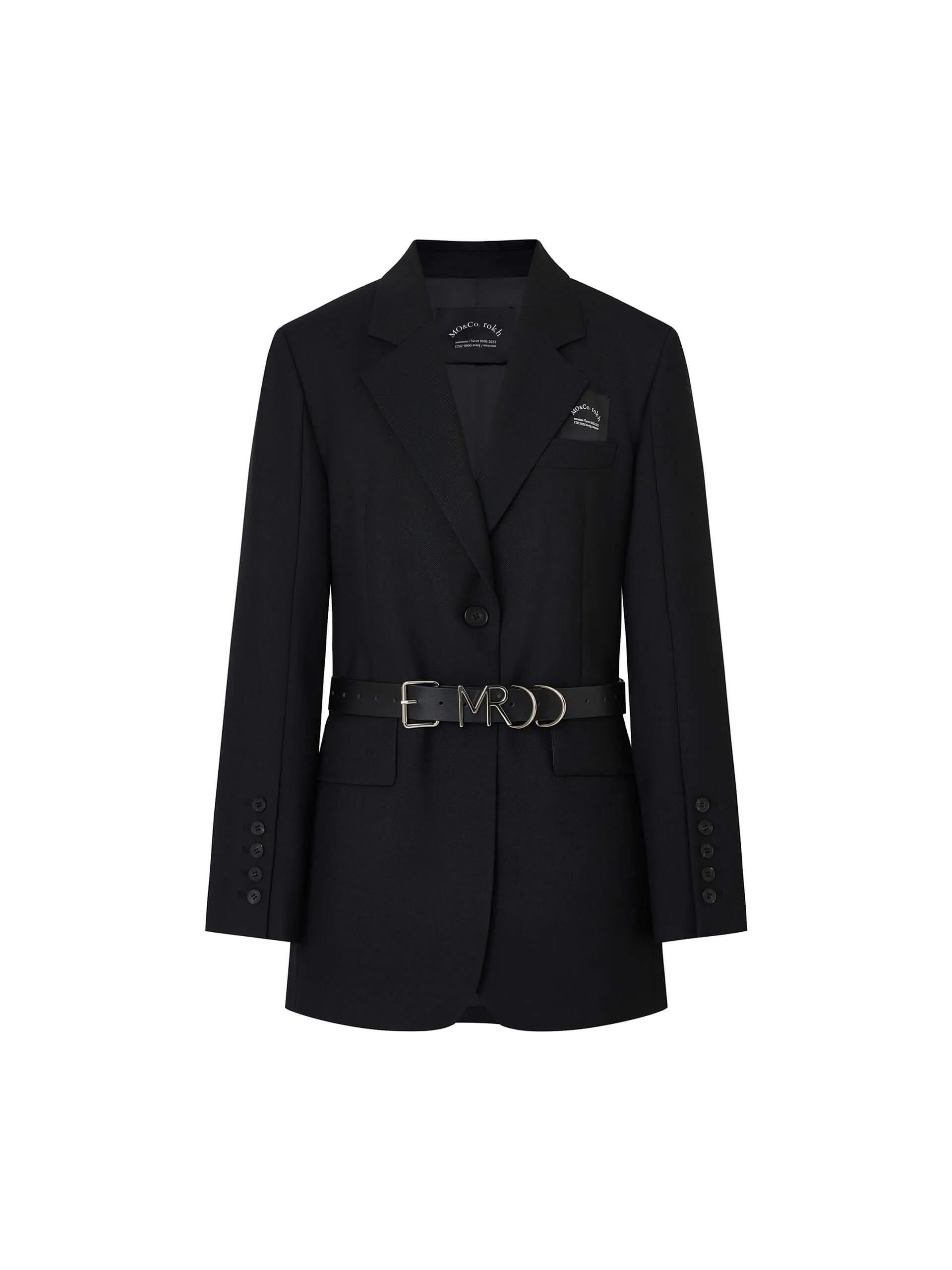 Include Belt Tailored Blazer sold by Mo&Co product image thumbnail 5