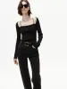 Fine Knitted Scoop Neck Top sold by Mo&Co