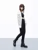 Loose Stripes Knit Cardigan sold by Mo&Co