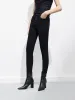 Slit High Rise Jeans in Skinny sold by Mo&Co