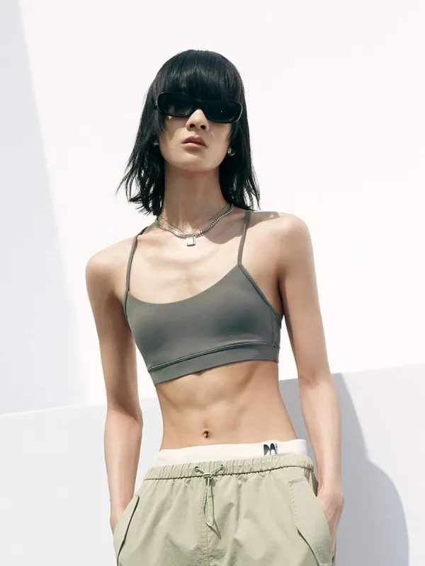 Cropped Sports Bra sold by Mo&Co