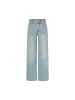 Light Blue Straight Jeans sold by Mo&Co
