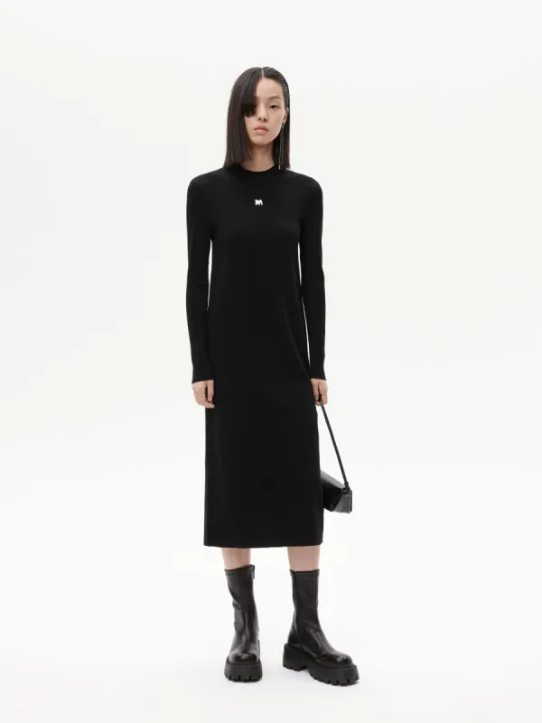 Straight Cut Midi Dress sold by Mo&Co