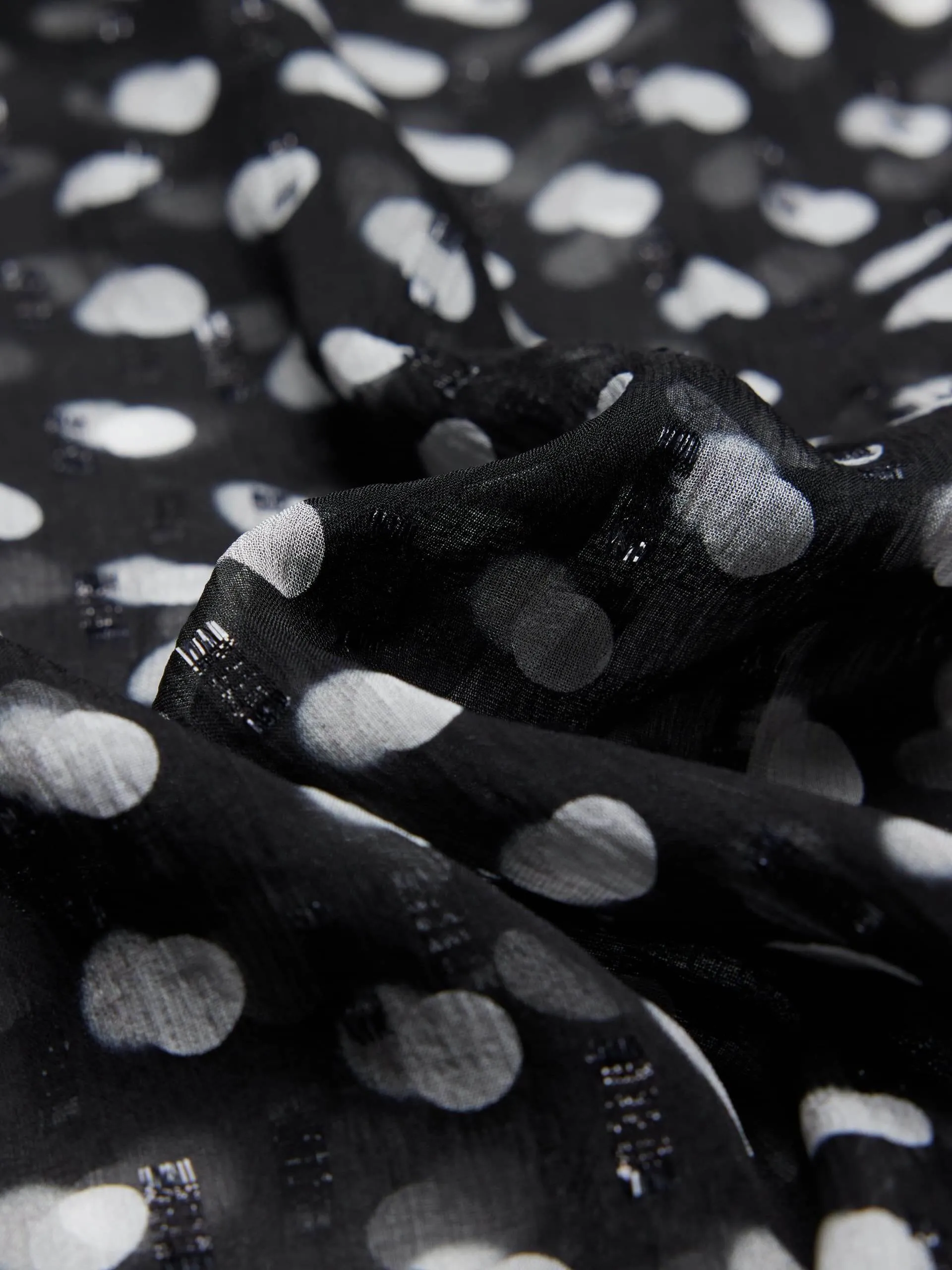 Polka Dot Silk Shirt sold by Mo&Co product image thumbnail 4